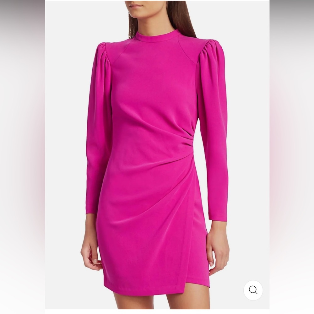 A.L.C. Jane Dress Long-Sleeve Mini Dress